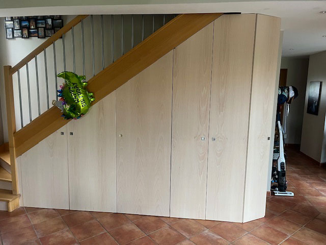 Agencement intérieur sous escalier 2 - Francis Ramos